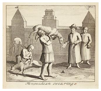 IDES, EVERT YSBRANT. Three Years Travel from Moscow over-land to China. 1706